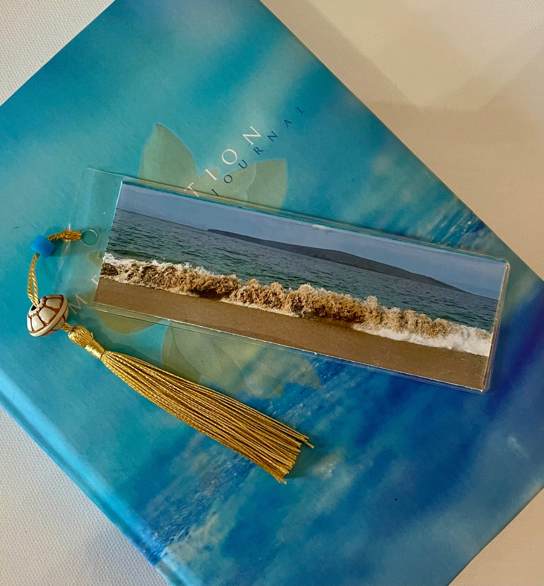 Wailea Beach Bookmark w/ Original Photo