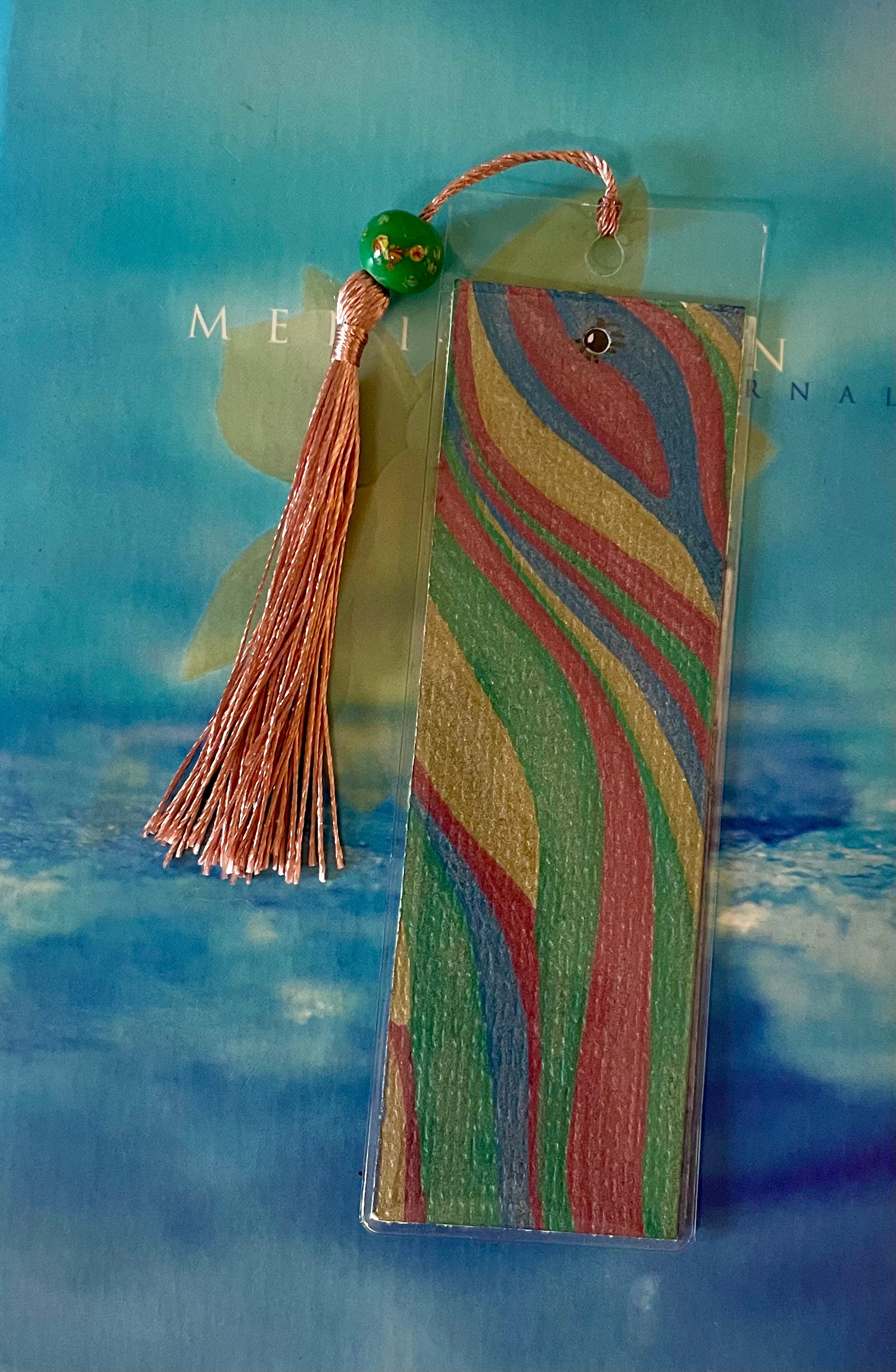 Bookmark: Artist Hand Drawn Abstract Design