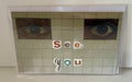 Subway Eyes: 4x6 Photo on 5x7 Blank Card