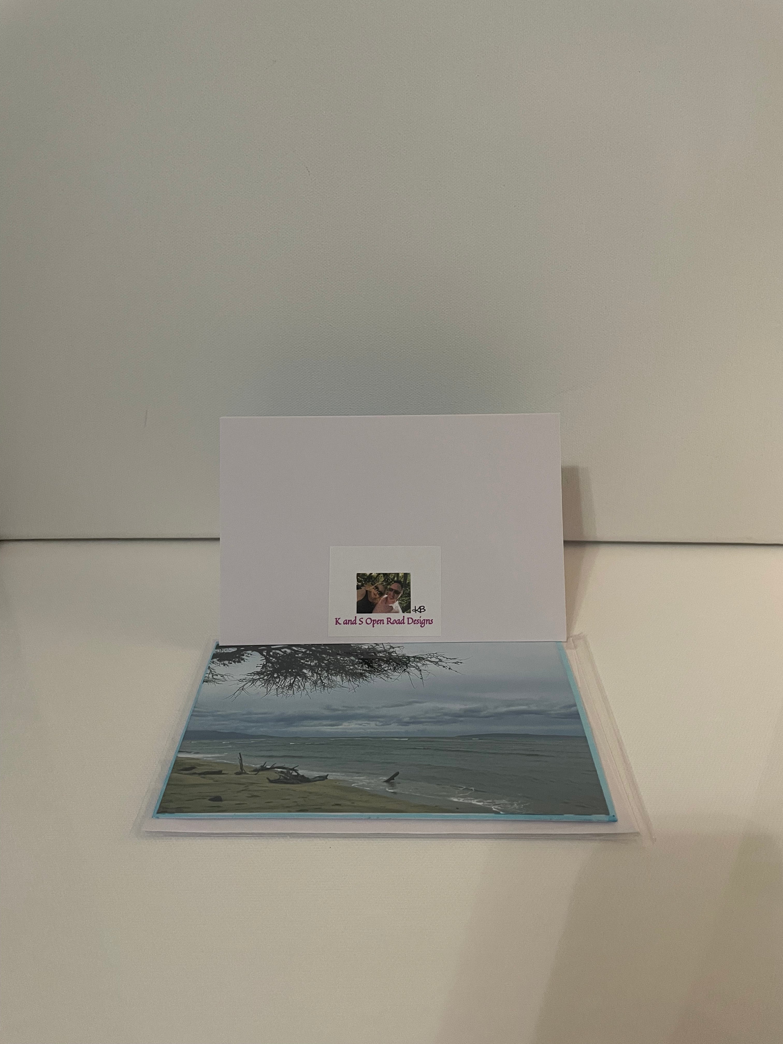 4x6 Original Photo Blank Greeting Card - Oregon Coast, Lincoln City, OR
